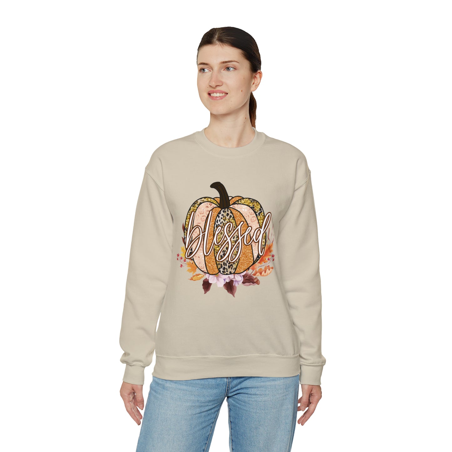 "Blessed & Autumn-Infused: The Quintessential Fall Sweater"