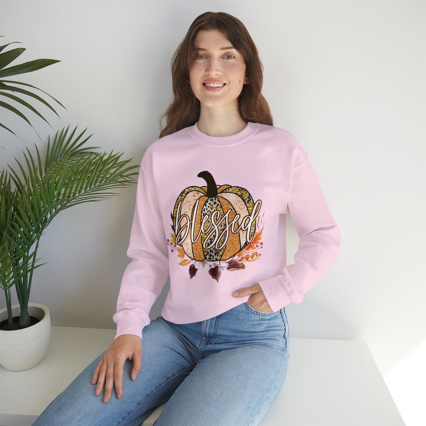 "Blessed & Autumn-Infused: The Quintessential Fall Sweater"