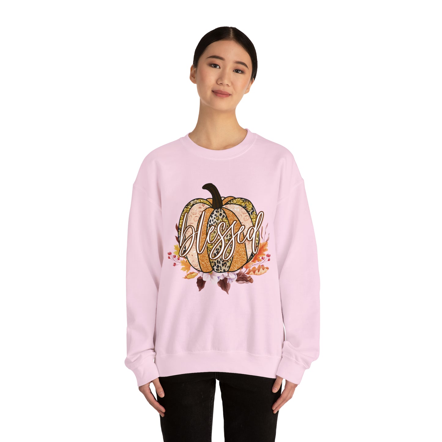 "Blessed & Autumn-Infused: The Quintessential Fall Sweater"