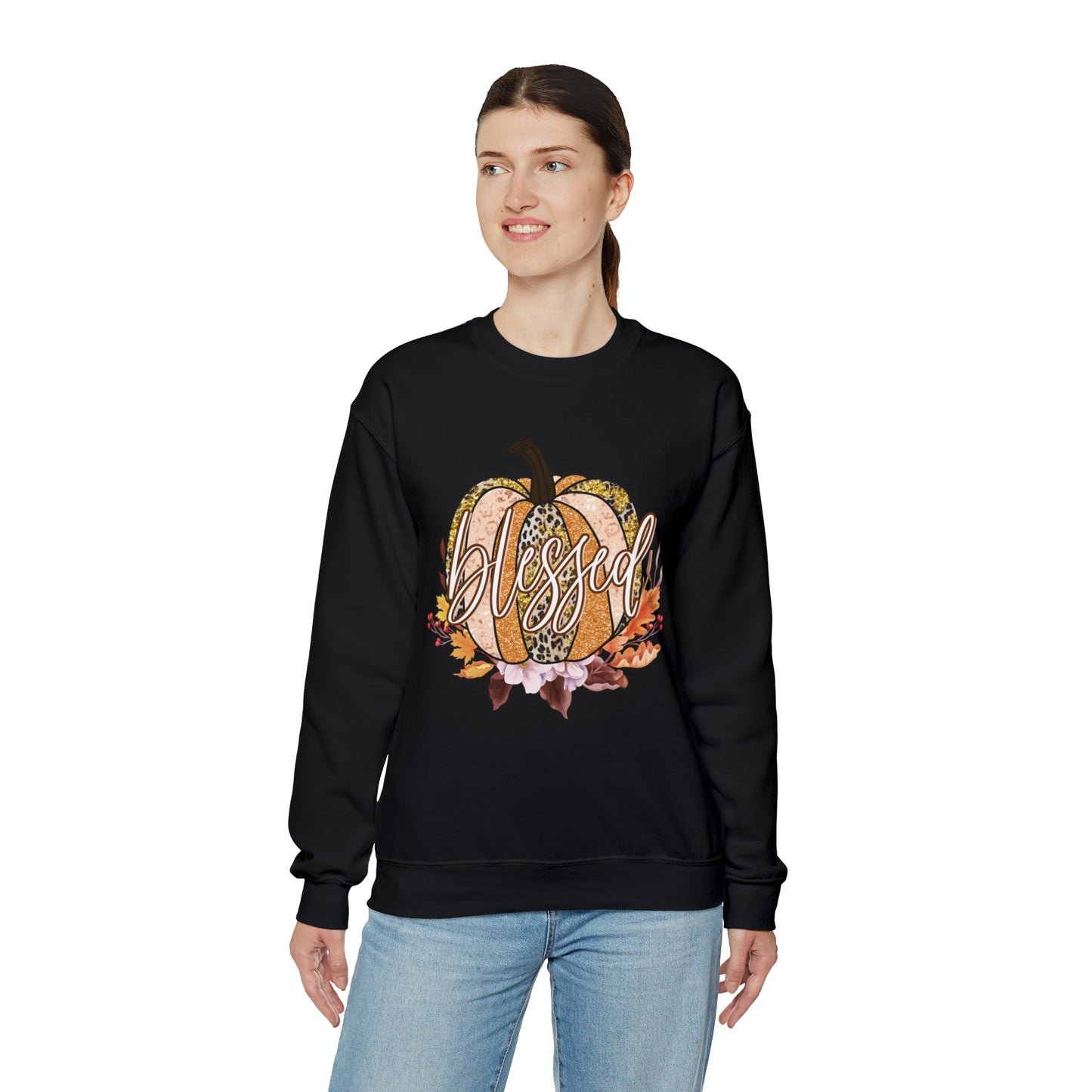 "Blessed & Autumn-Infused: The Quintessential Fall Sweater"