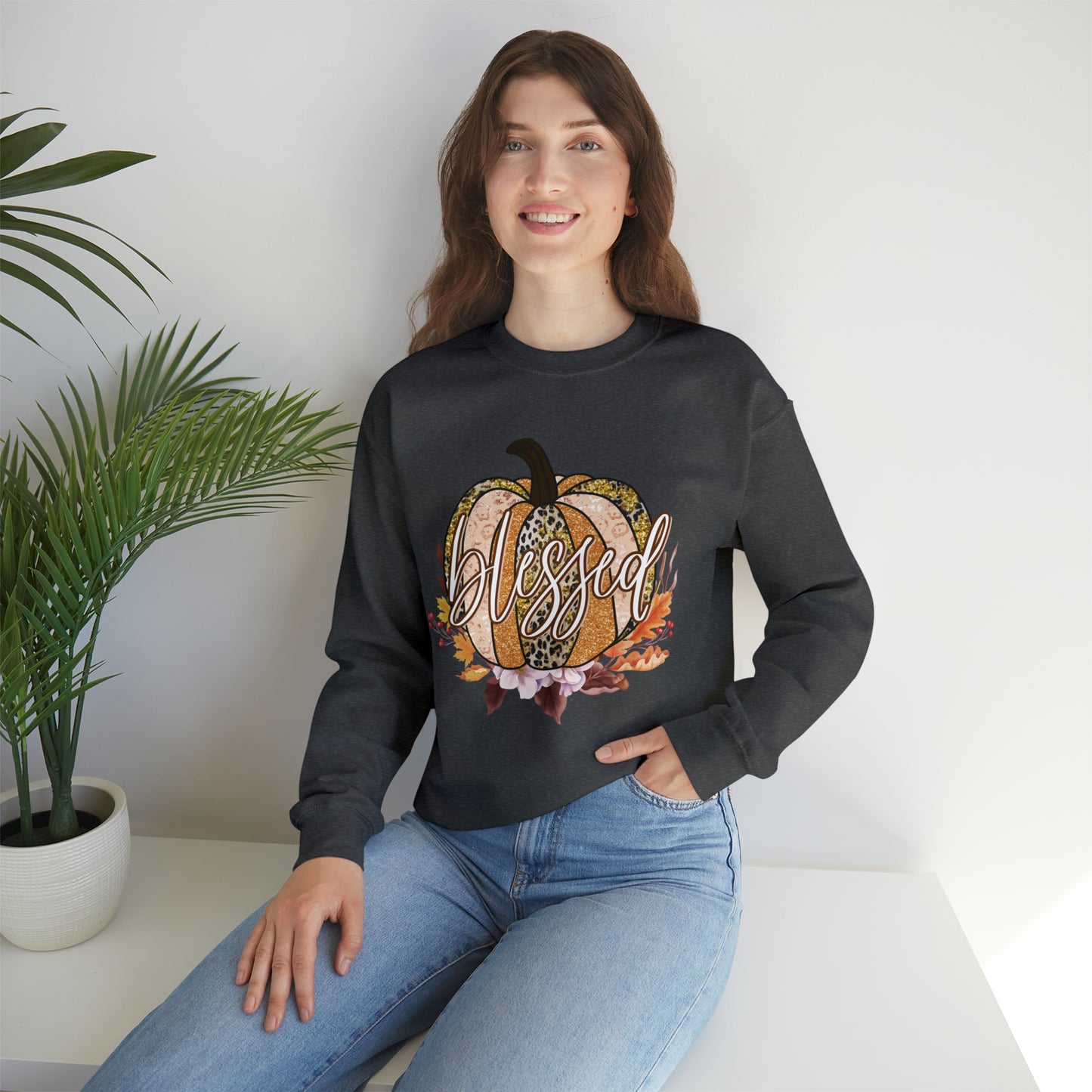 "Blessed & Autumn-Infused: The Quintessential Fall Sweater"