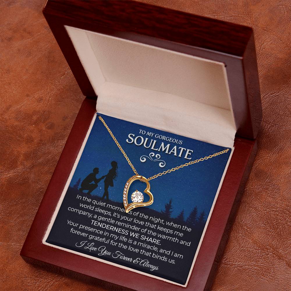 Soulmate - In The Quiet Moments of The Night - Forever Love Necklace