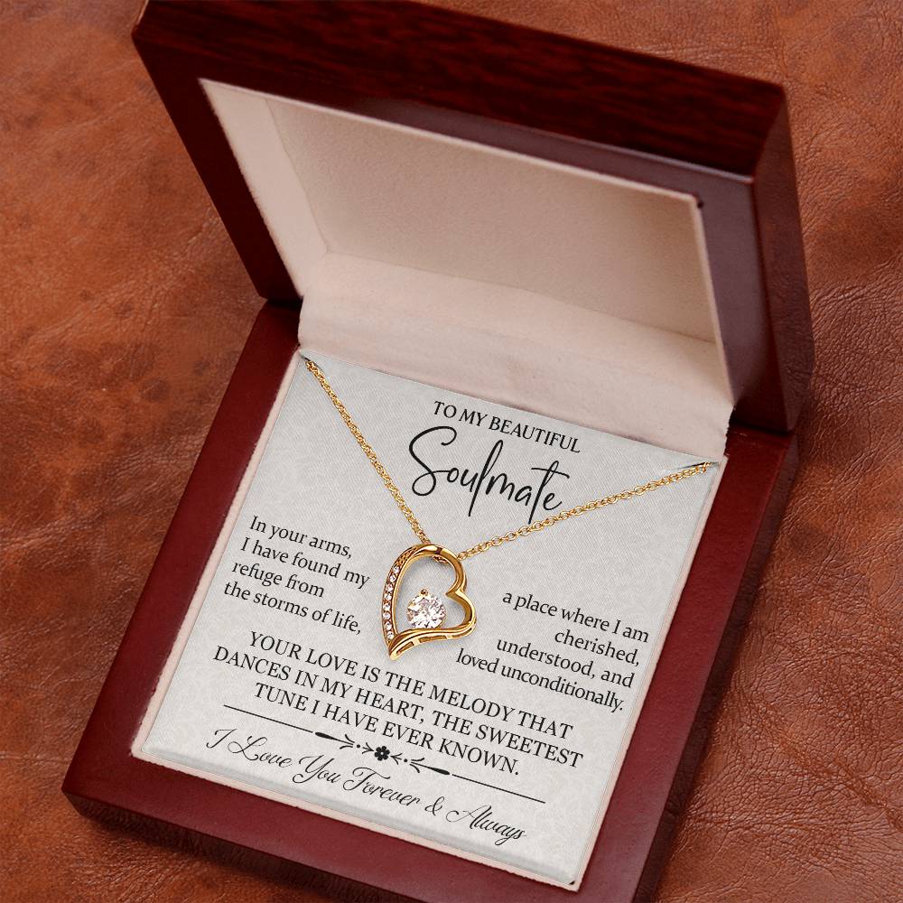 Soulmate - Your Love Is The Melody - Forever Love Necklace