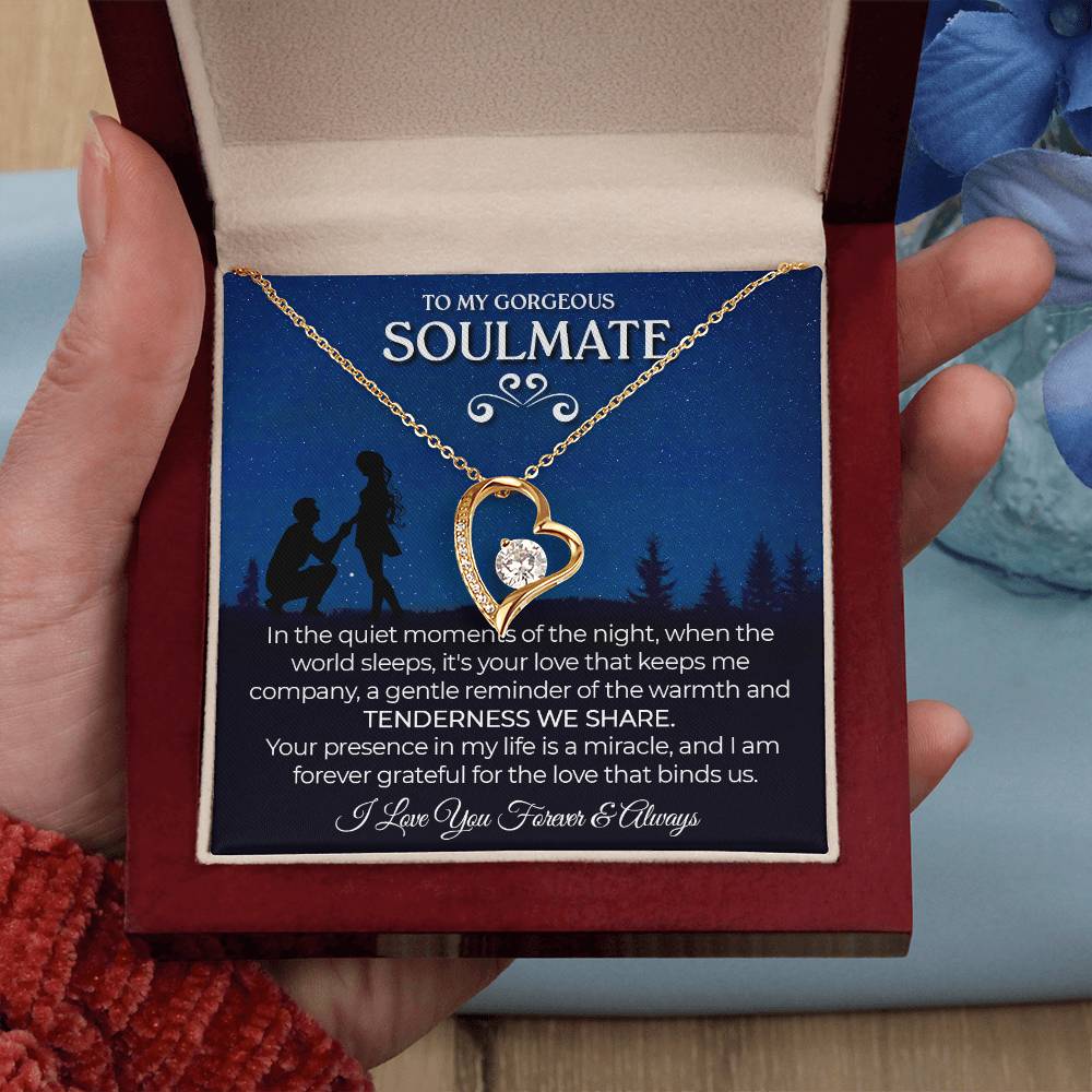 Soulmate - In The Quiet Moments of The Night - Forever Love Necklace