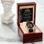 To My King - Men's Openwork Watch