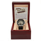 To The Most Amazing Father In The Whole World Men's Openwork Watch with Mahogany Box