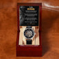 To My King - Men's Openwork Watch