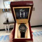 To Dad from Son Loving Message and Watch Gift