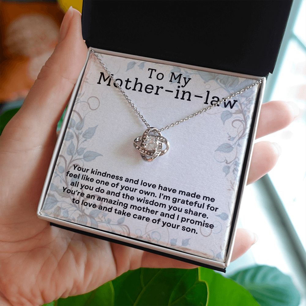 To My Mother In Law Your Kindness Love Knot