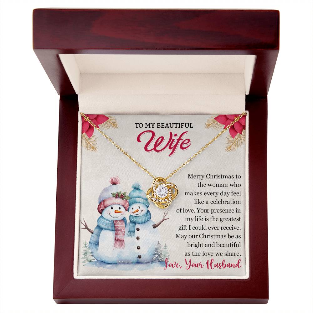 To My Wife - Your Presence Is The Greatest Gift - Love Knot