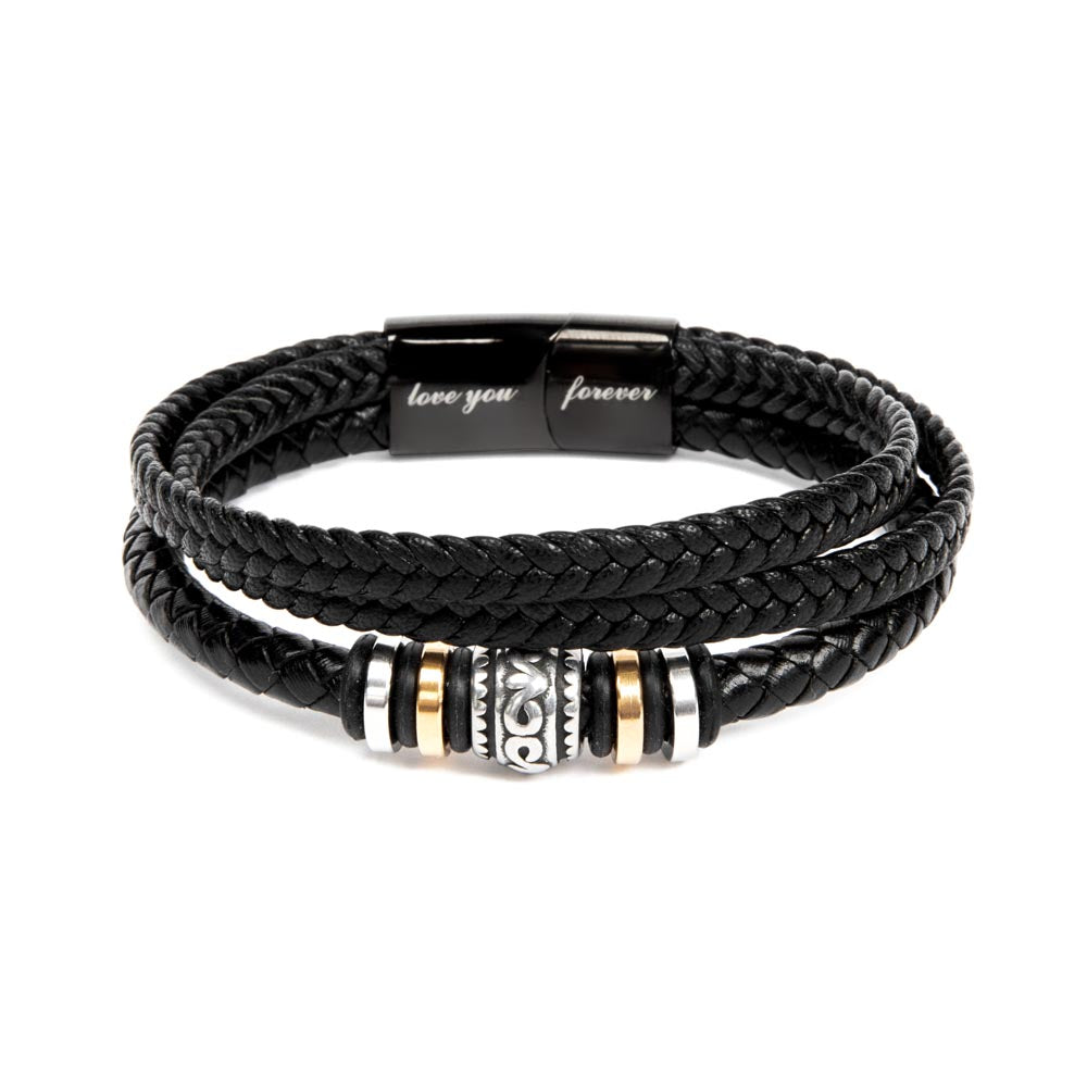 You Are The Smartest Dad Love You Forever Bracelet