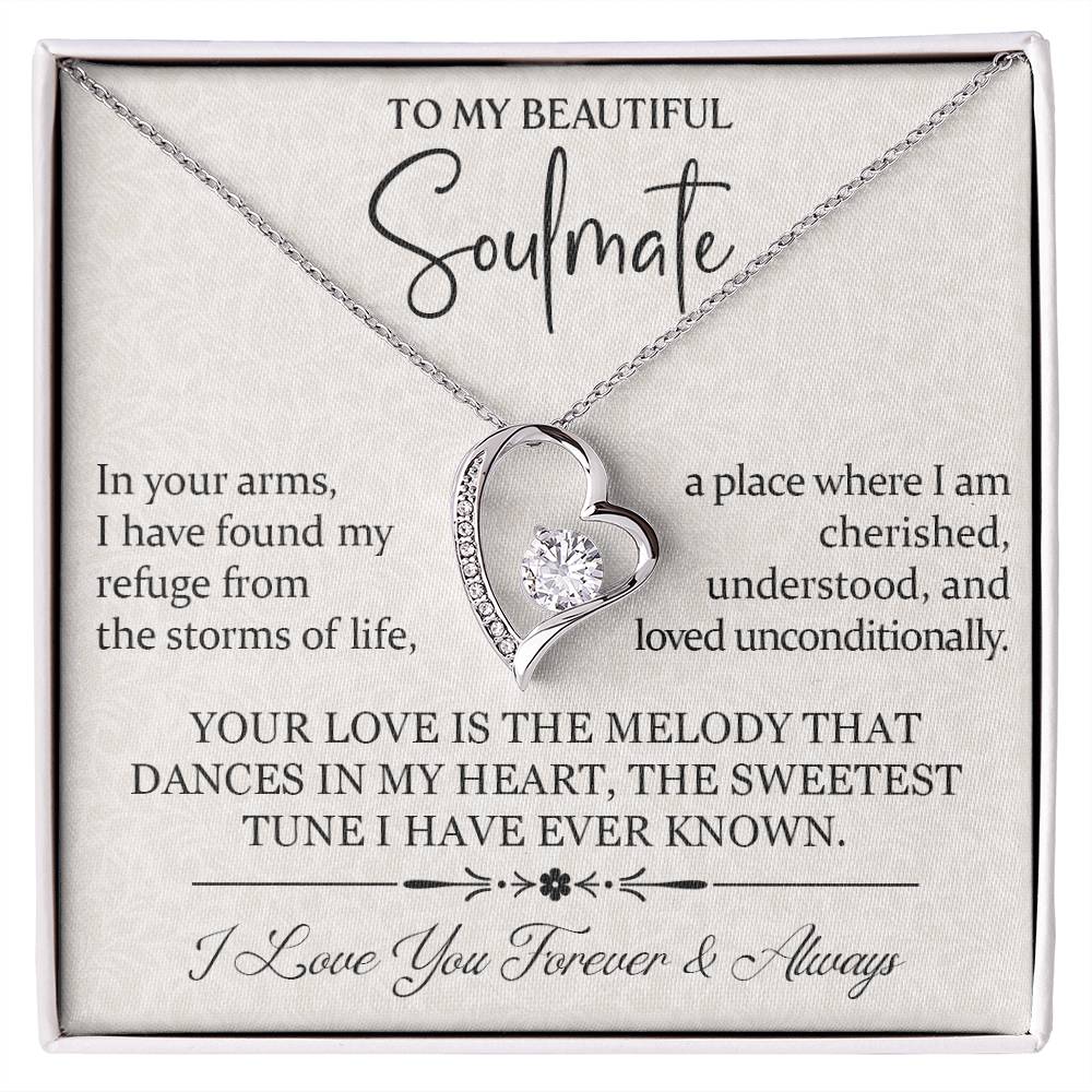 Soulmate - Your Love Is The Melody - Forever Love Necklace