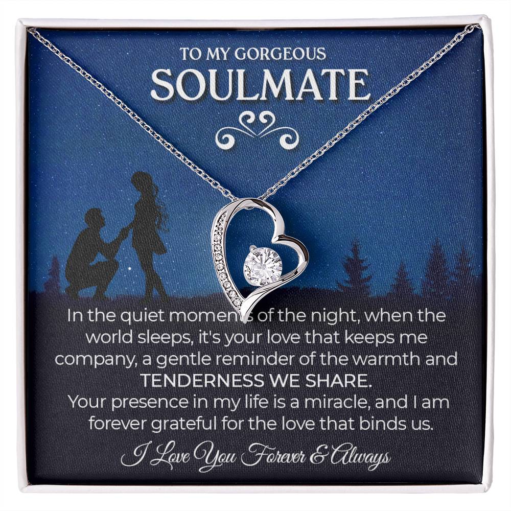 Soulmate - In The Quiet Moments of The Night - Forever Love Necklace