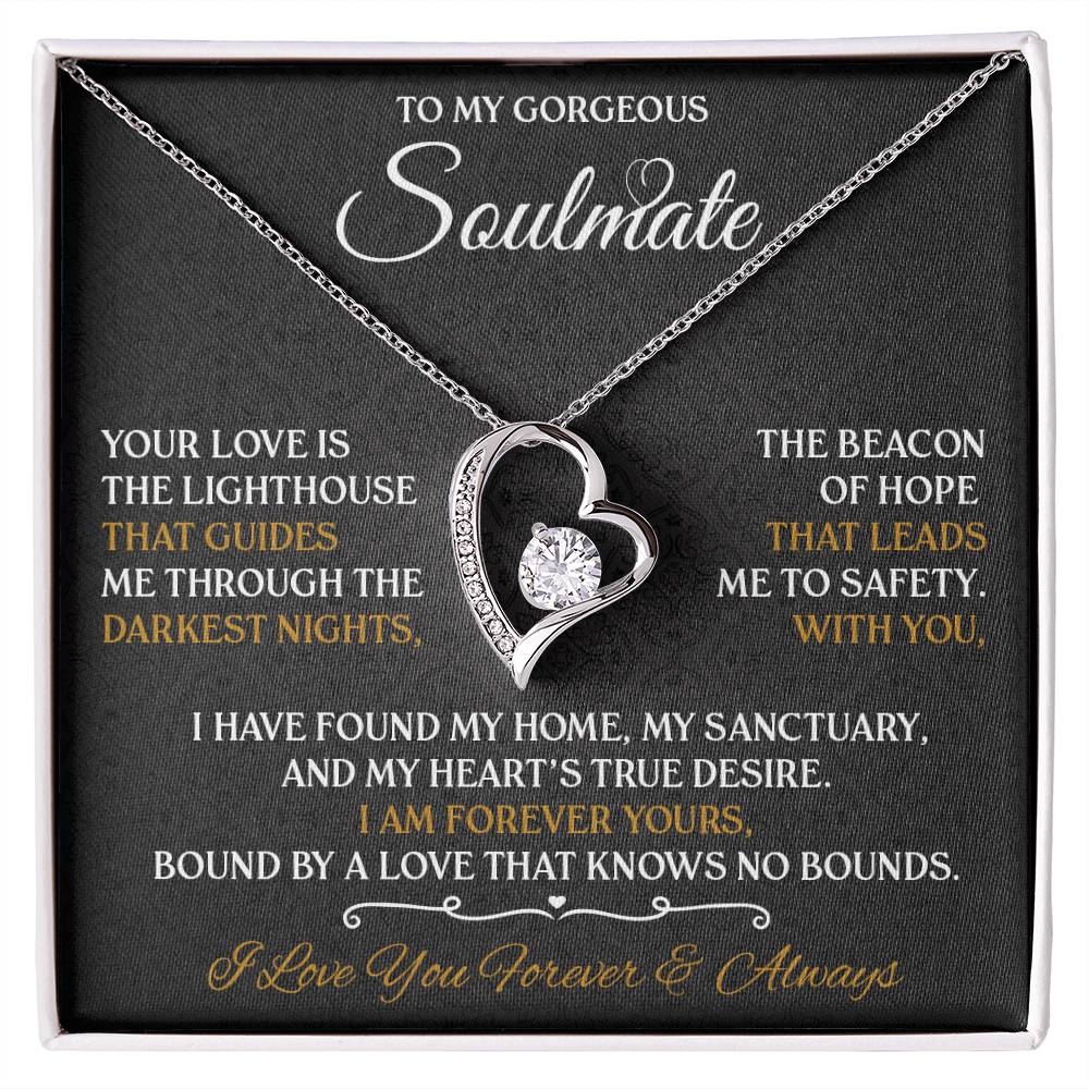 Soulmate - Your Love Is The Lighthouse - Forever Love Necklace