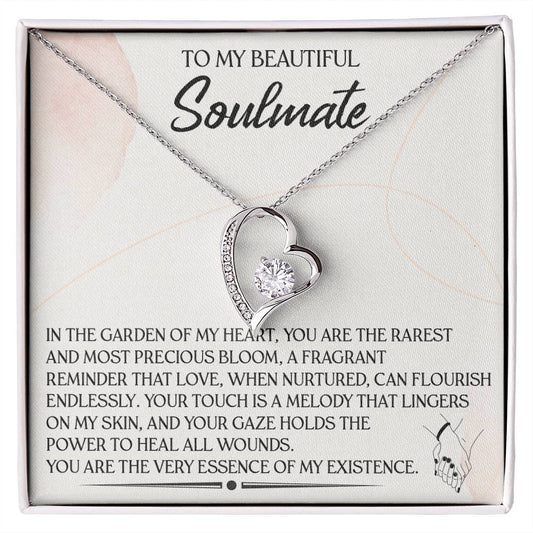 Soulmate - In The Garden Of My Heart- Forever Love Necklace