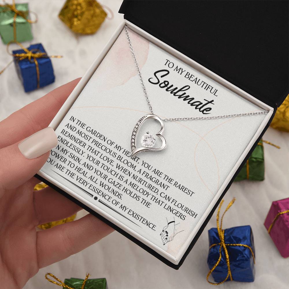 Soulmate - In The Garden Of My Heart- Forever Love Necklace