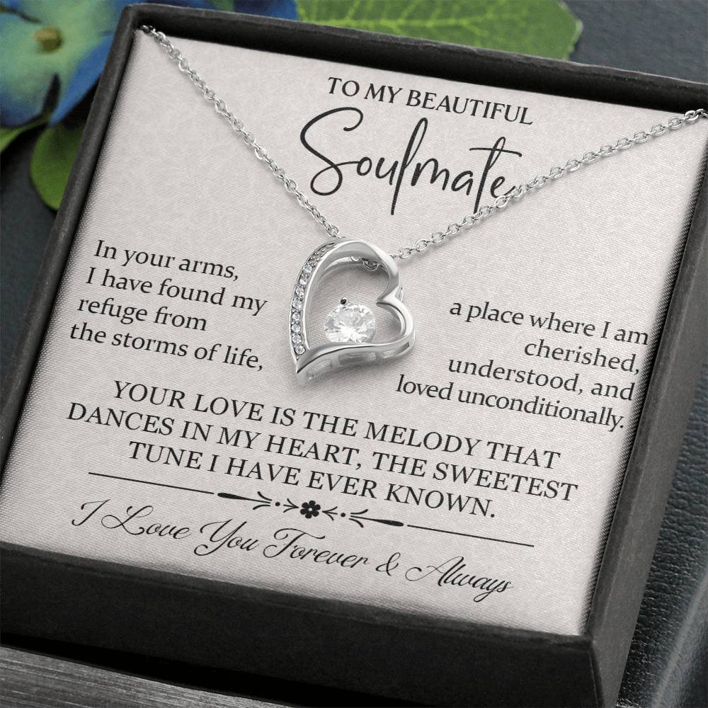 Soulmate - Your Love Is The Melody - Forever Love Necklace