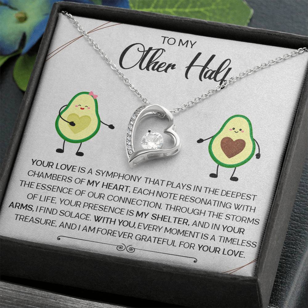 Soulmate - To My Other Half - Forever Love Necklace