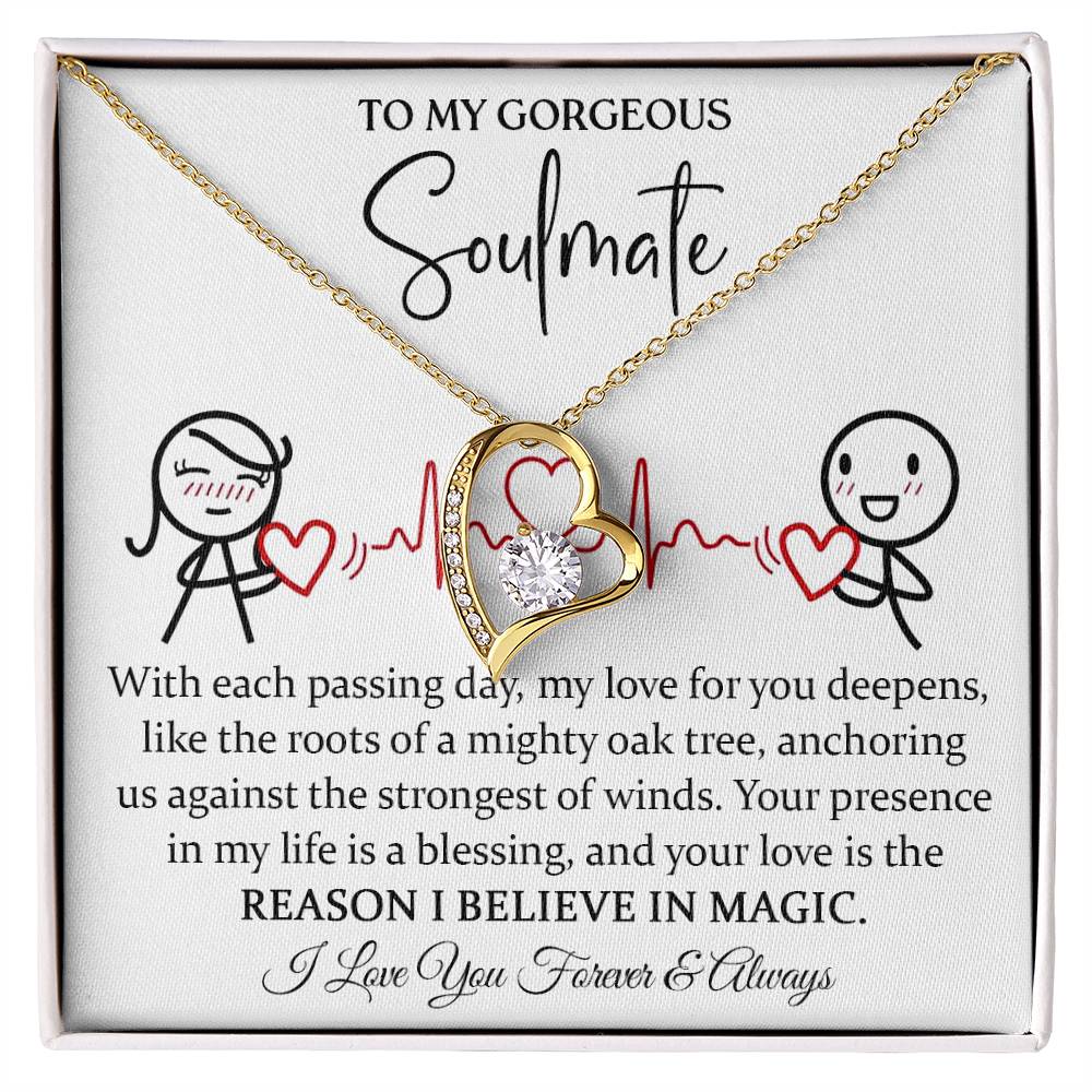 Soulmate - With Each Passing Day - Forever Love Necklace