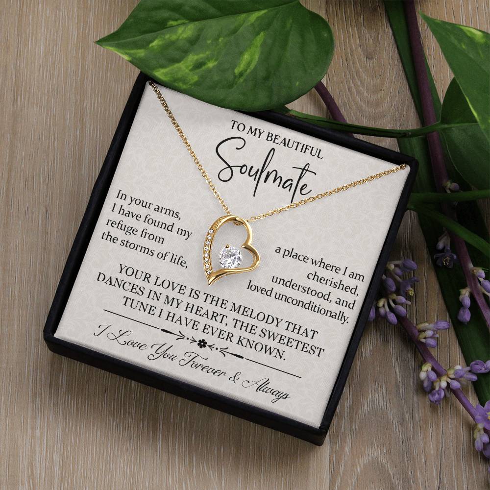 Soulmate - Your Love Is The Melody - Forever Love Necklace