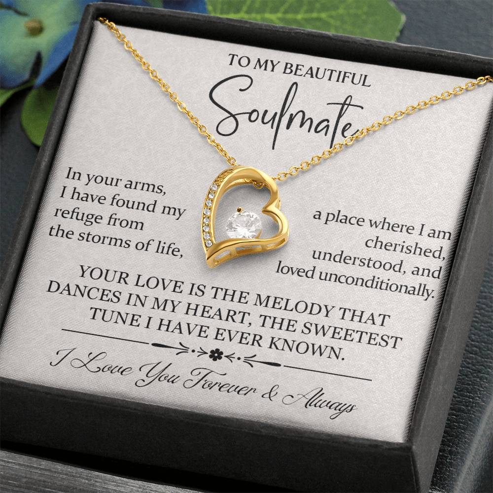 Soulmate - Your Love Is The Melody - Forever Love Necklace