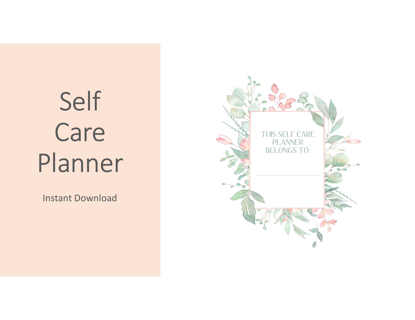 Self Care Planner Printable Volume 1a