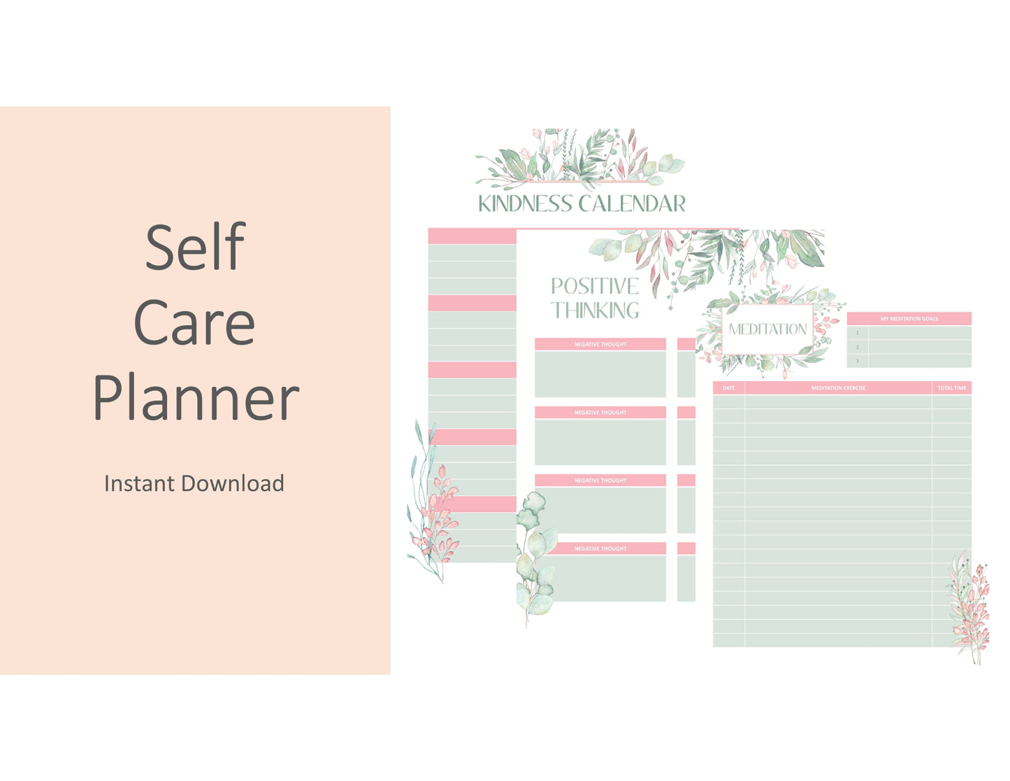 Self Care Planner Printable Volume 1a