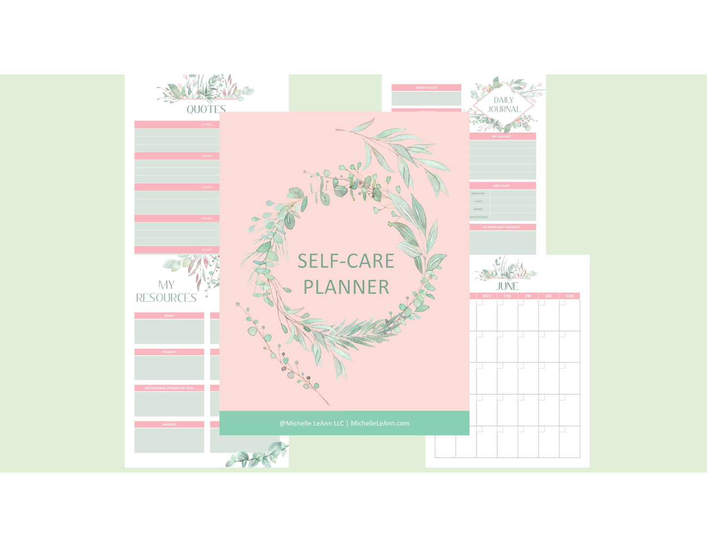 Self Care Planner Printable Volume 1a