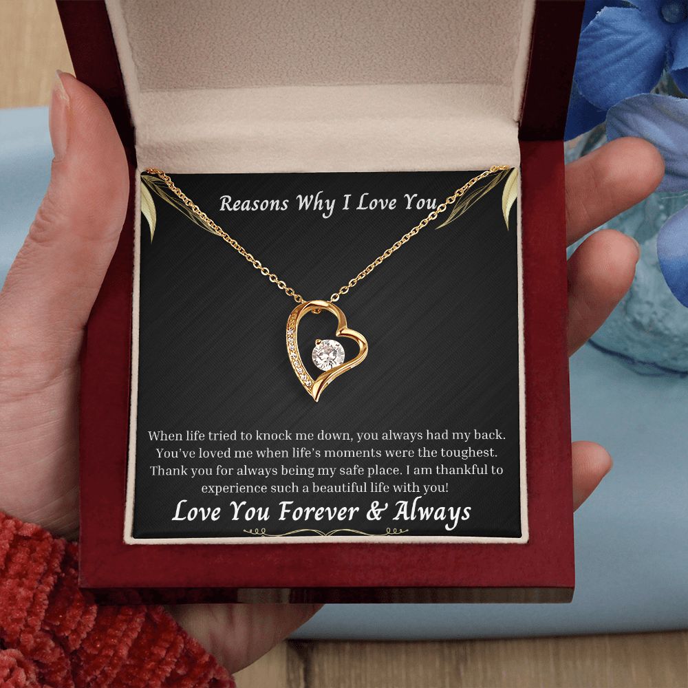 Reasons Why I Love You 010 Forever Love Necklace