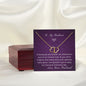 Wife -This Diamond Is Part Of Our Forever Love - Everlasting Love Necklace