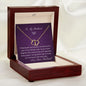 Wife -This Diamond Is Part Of Our Forever Love - Everlasting Love Necklace