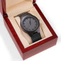 Husband - Life Gets Better Each Day With You - Engraved Wooden Watch