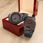 Dad - You're My Favorite Don't Tell Mom, Engraved Wooden Watch