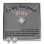 1st Anniversary Gift For Wife, To My Gorgeous Wife