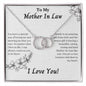 Mother In Law - You Have A Special Way f Loving Me - Perfect Pair necklace Gift