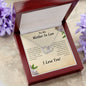 Mother In law - You Have A Special Way Of Loving Me - Perfect pair Necklace Gift flower