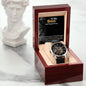 Son From Mom - Braver Stronger Loved - Men's Openwork Watch