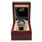 Son From Mom - Braver Stronger Loved - Men's Openwork Watch