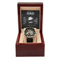 Dad - I Have Loved You My Whole Life - Men's Openwork Watch