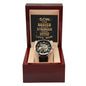 Son From Mom - Braver Stronger Loved - Openwork Watch