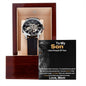 Son From Mom - Braver Stronger Loved - Men's Openwork Watch