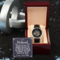 Husband - Meet You Was Fate - Men's Openwork Watch