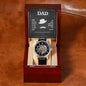 Dad - I Have Loved You My Whole Life - Men's Openwork Watch