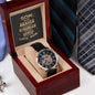 Son From Mom - Braver Stronger Loved - Openwork Watch