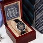 Husband - Meet You Was Fate - Men's Openwork Watch