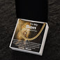 Son - You Are Braver Stronger, From Mom - Cuban Link