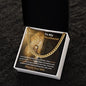 Husband - I Feel Secure In Your Arms - Cuban Link Chain