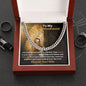 Husband - I Feel Secure In Your Arms - Cuban Link Chain