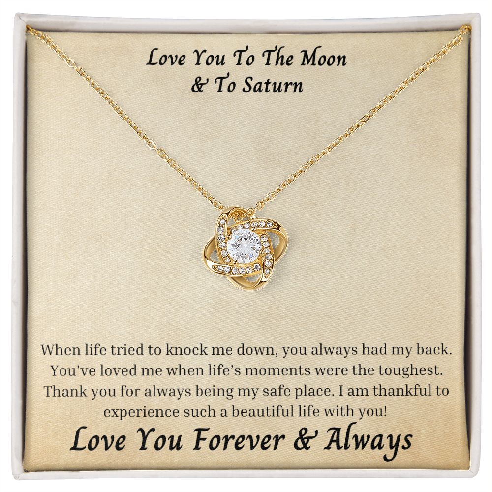 Love You To The Moon And To Saturn 008 Love Knot