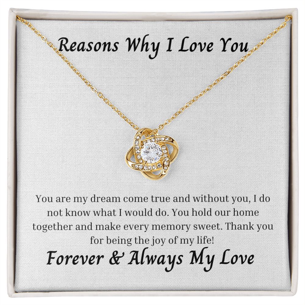 Reasons Why I Love You 005 Love Knot